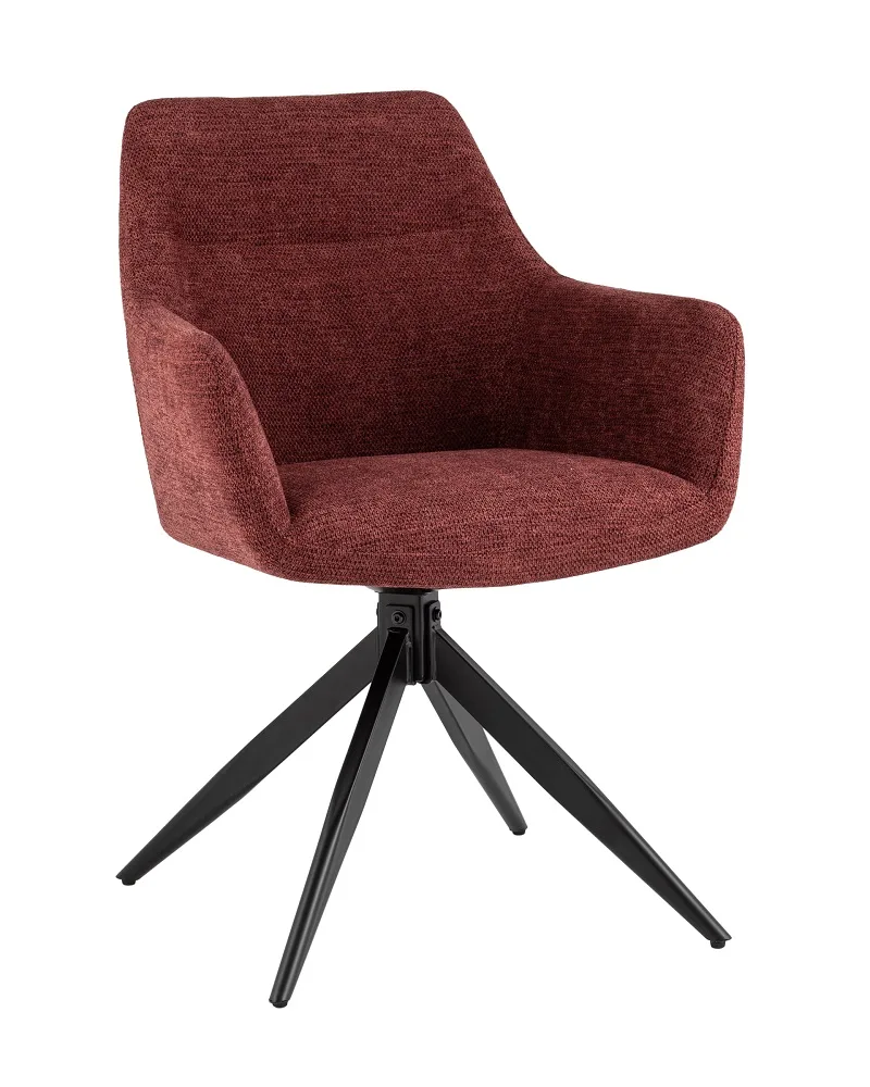 Стул Enid винно-красный