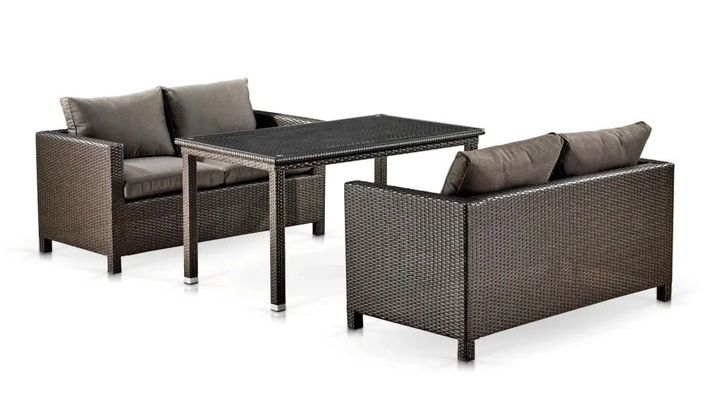 Комплект плетеной мебели T256A/S59A-W53 Brown