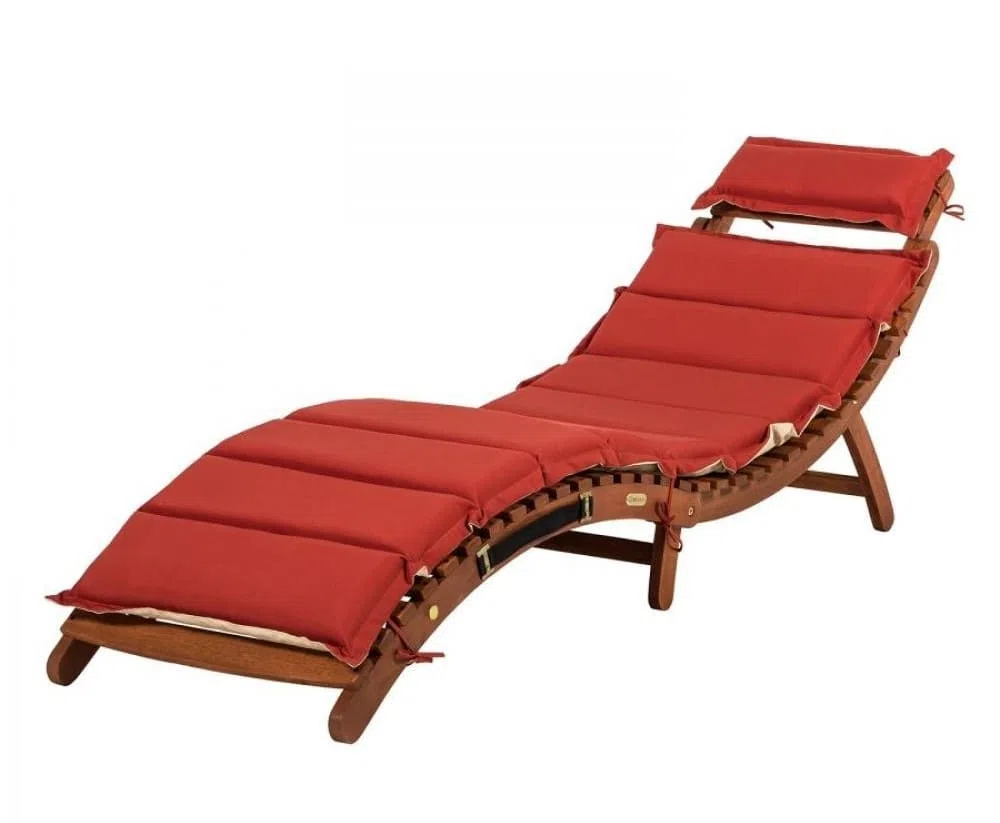 Шезлонг AFM-803A Beige-Terracotta