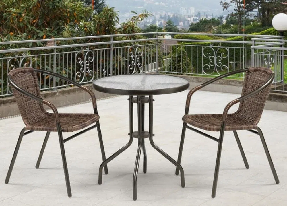 Комплект мебели Асоль-7 TLH-037B/TLH-060 brown-2pcs