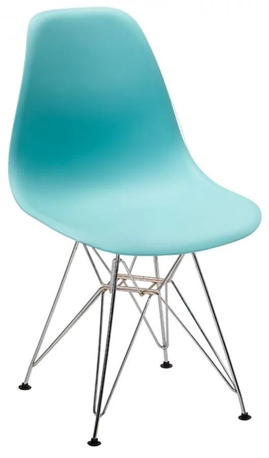 Стул Eames CR Бирюзовый