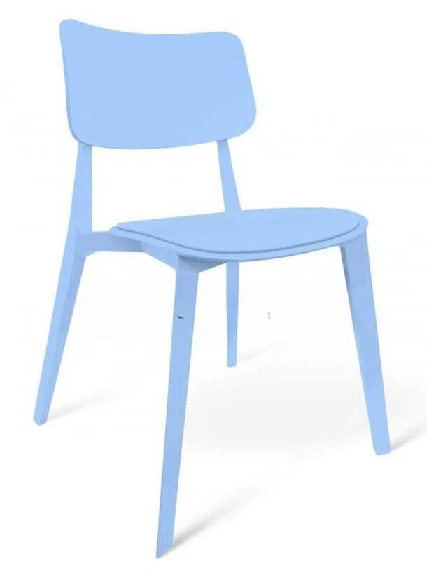 Стул Dario light blue-light blue