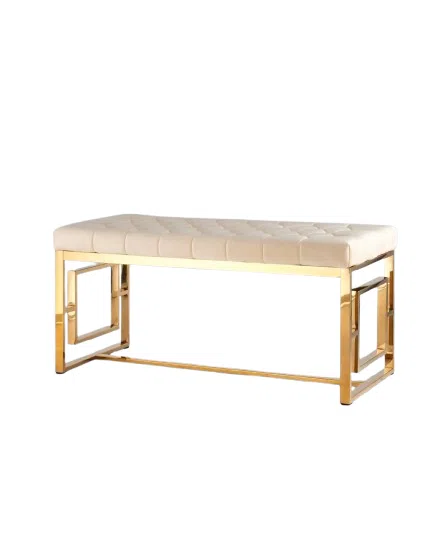 Банкетка-скамейка БРУКЛИН бежевый