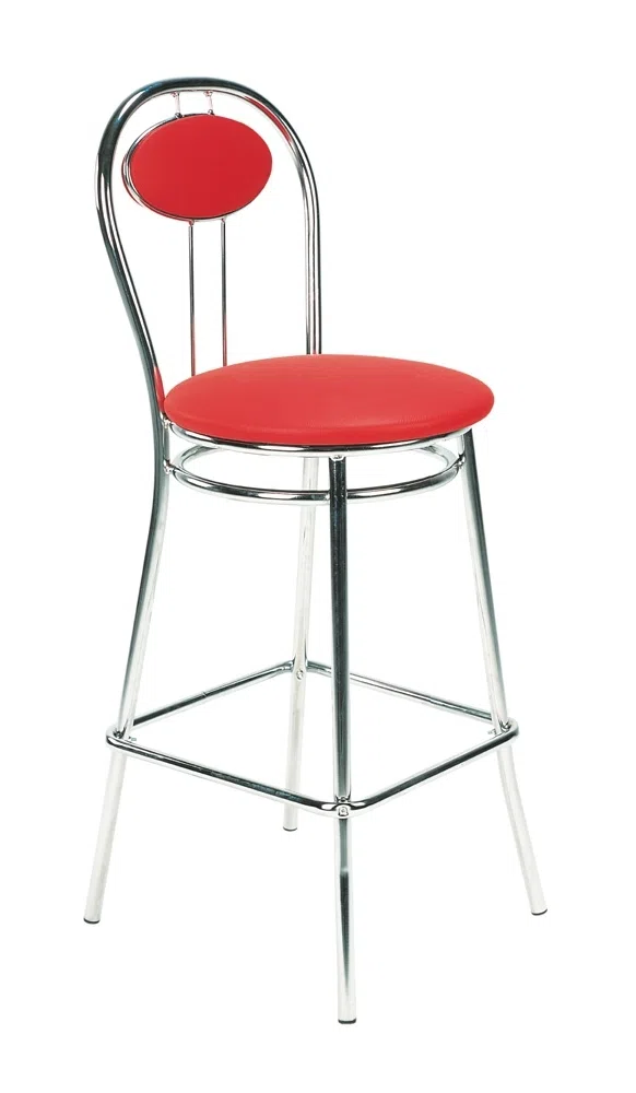 Барный стул Tiziano hoker chrome