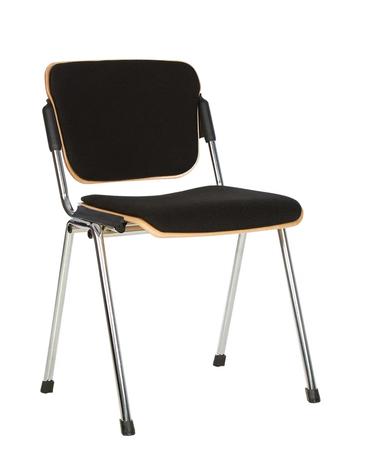 Стул Era wood plus chrome